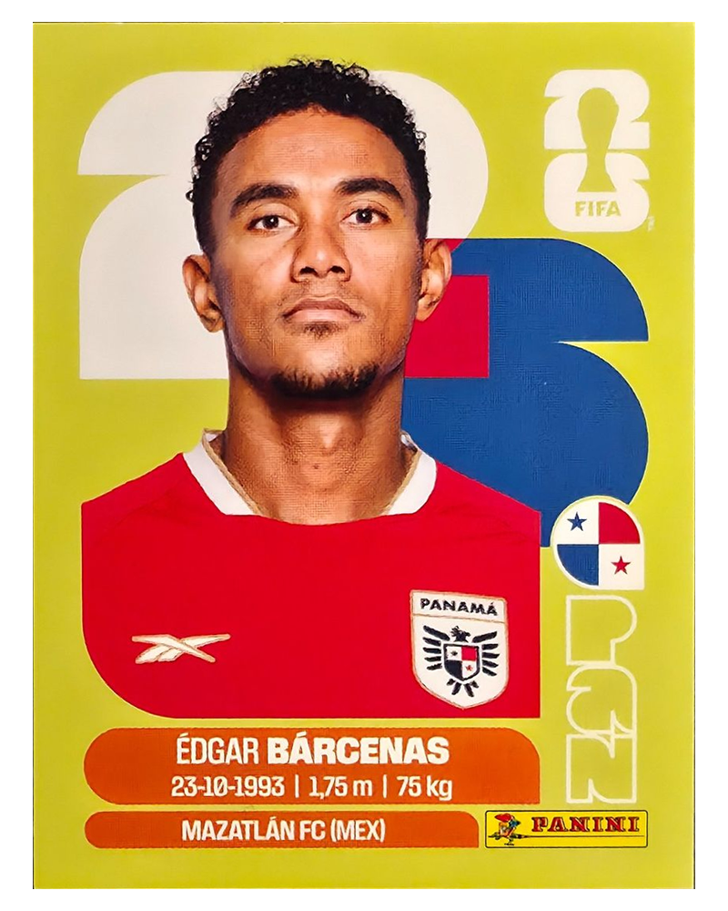 Panini FIFA WM 2026 United - PAN 14 - Édgar Bárcenas