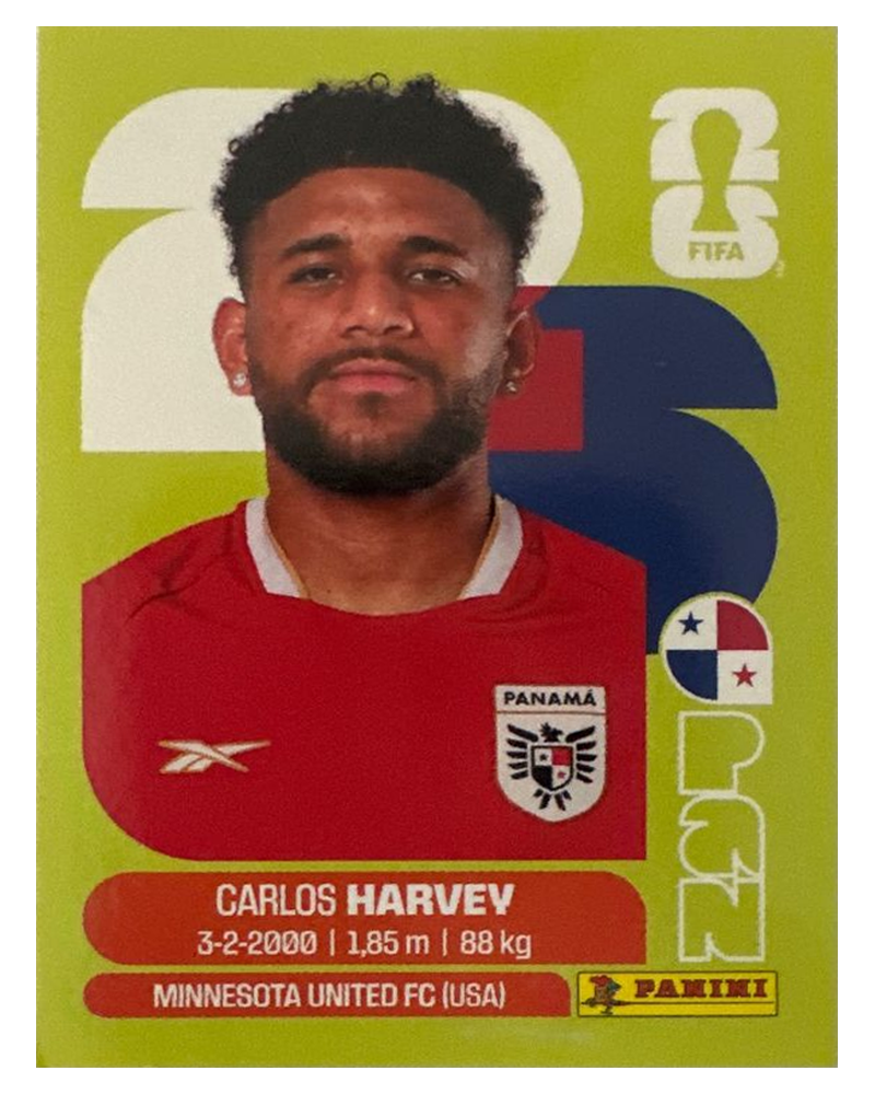 Panini FIFA WM 2026 United - PAN 15 - Carlos Harvey