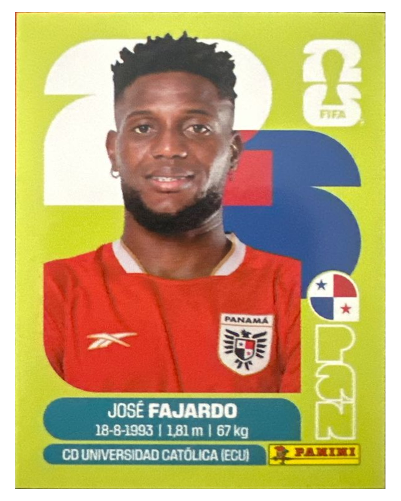Panini FIFA WM 2026 United - PAN 17 - Jose Fajardo