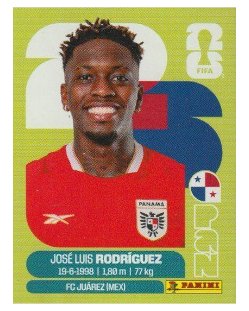 Panini FIFA WM 2026 United - PAN 19 - Jose Luiz Rodriguez