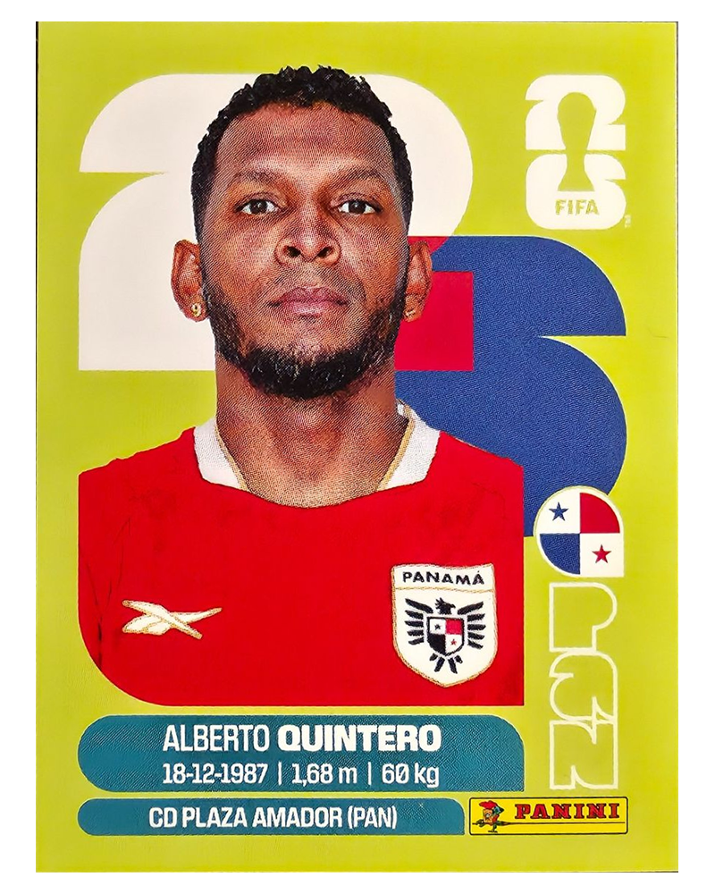 Panini FIFA WM 2026 United - PAN 20 - Alberto Quintero