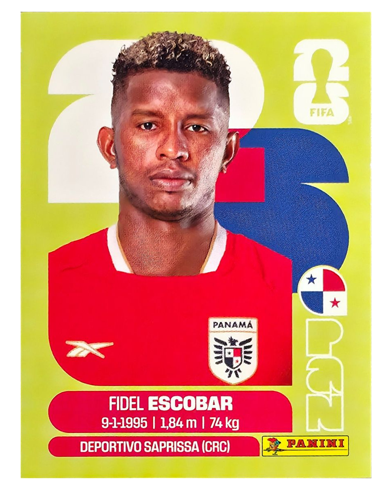 Panini FIFA WM 2026 United - PAN 4 - Fidel Escobar