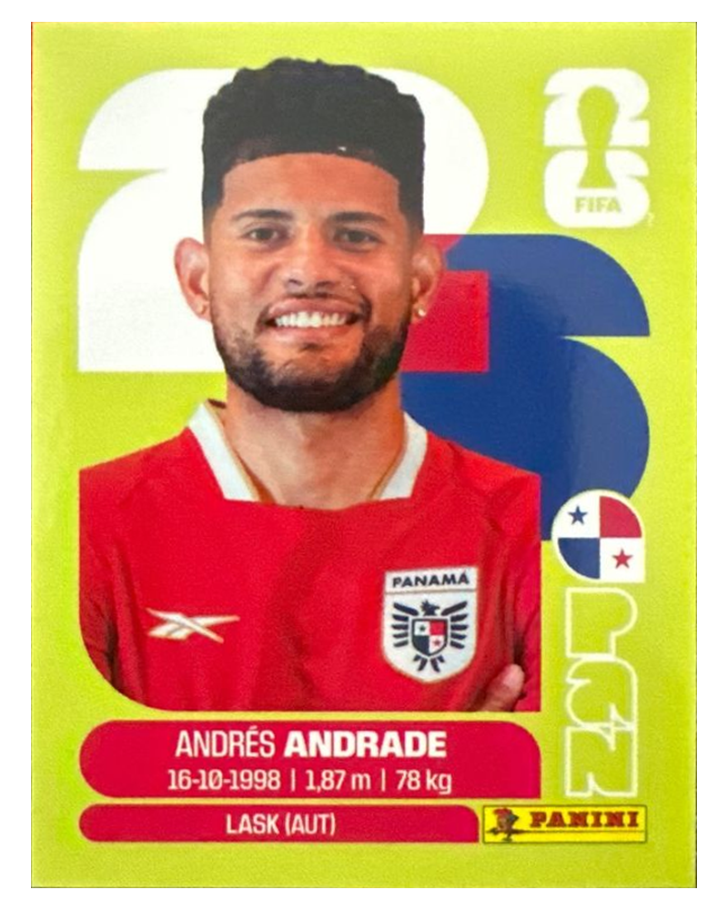 Panini FIFA WM 2026 United - PAN 5 - Andres Andrade