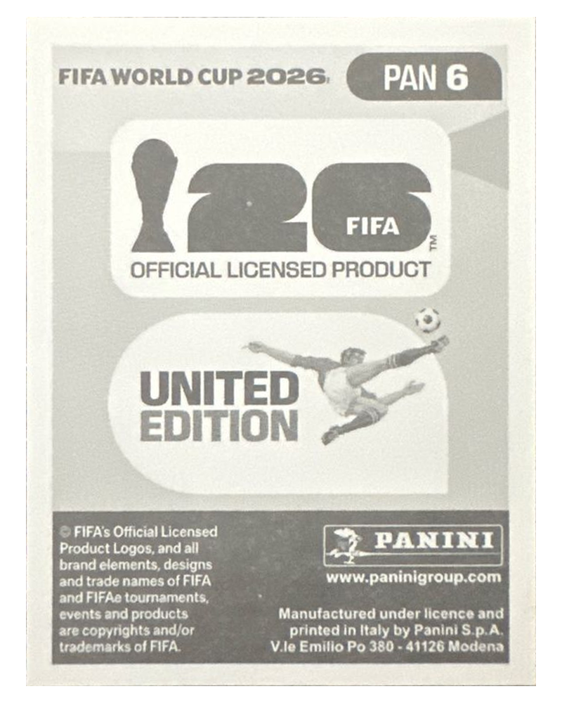Panini FIFA WM 2026 United - PAN 6 - Michael Amir Murillo
