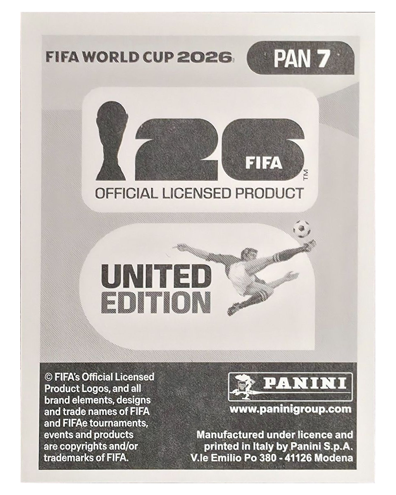 Panini FIFA WM 2026 United - PAN 7 - Eric Davis