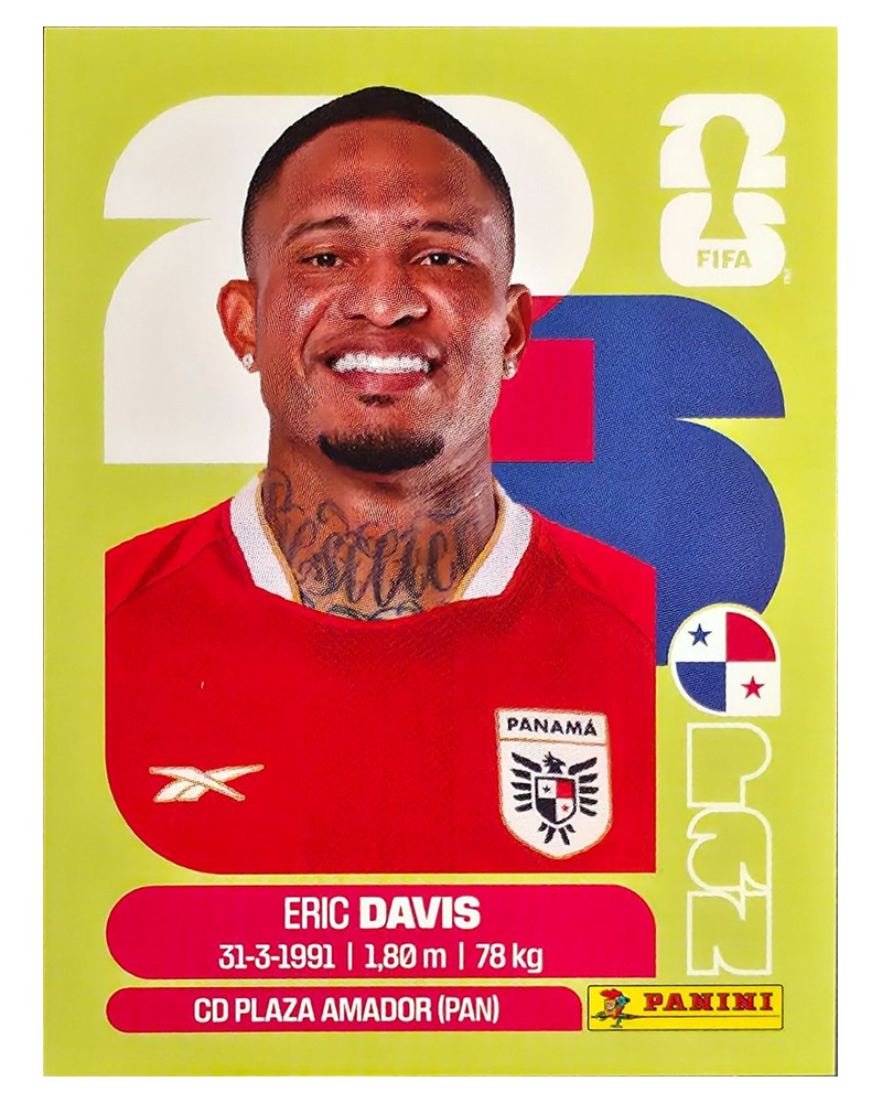 Panini FIFA WM 2026 United - PAN 7 - Eric Davis