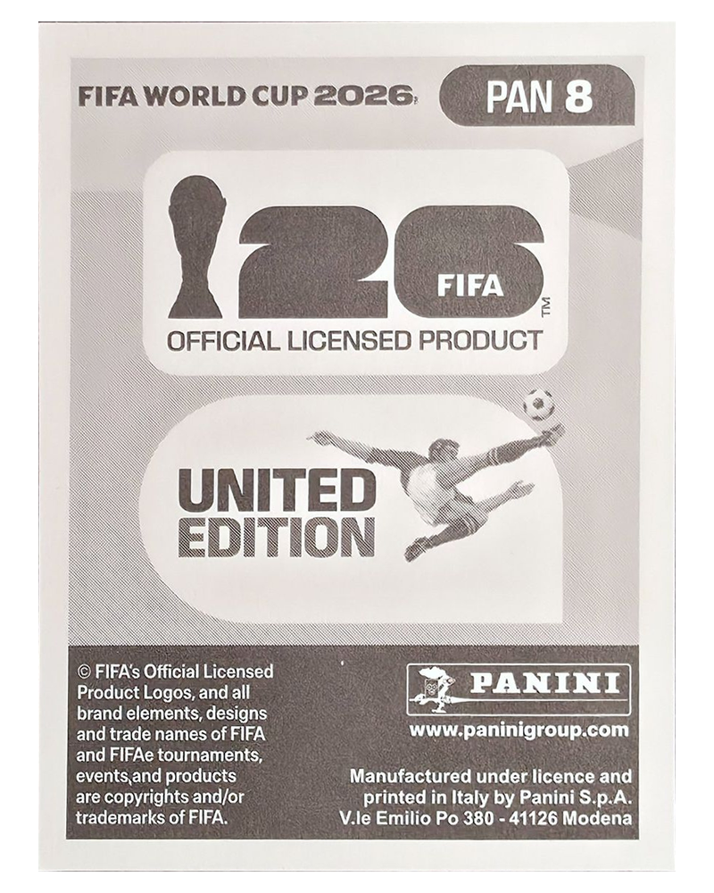 Panini FIFA WM 2026 United - PAN 8 - Jose Cordoba