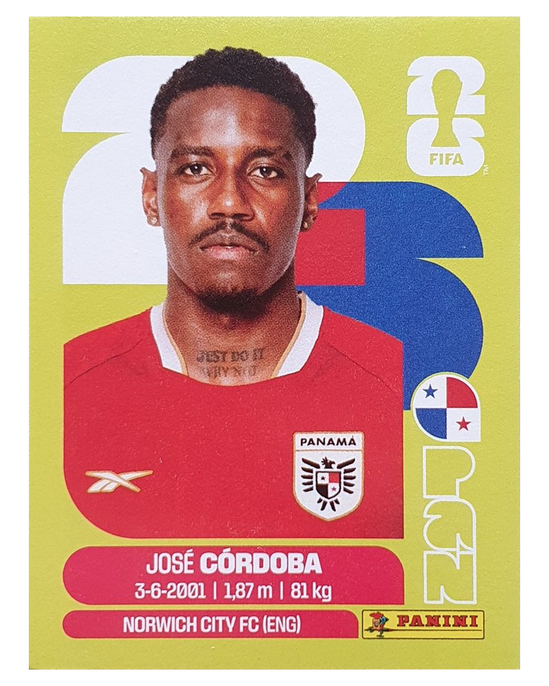 Panini FIFA WM 2026 United - PAN 8 - Jose Cordoba