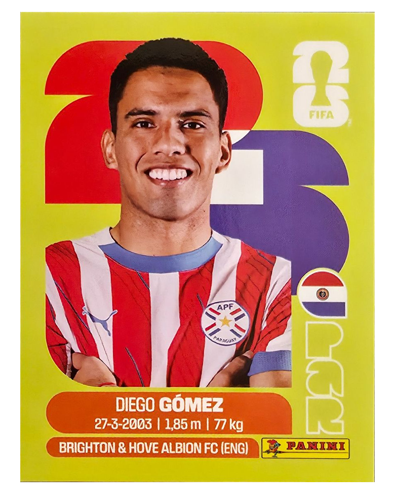 Panini FIFA WM 2026 United - PAR 10 - Diego Gomez