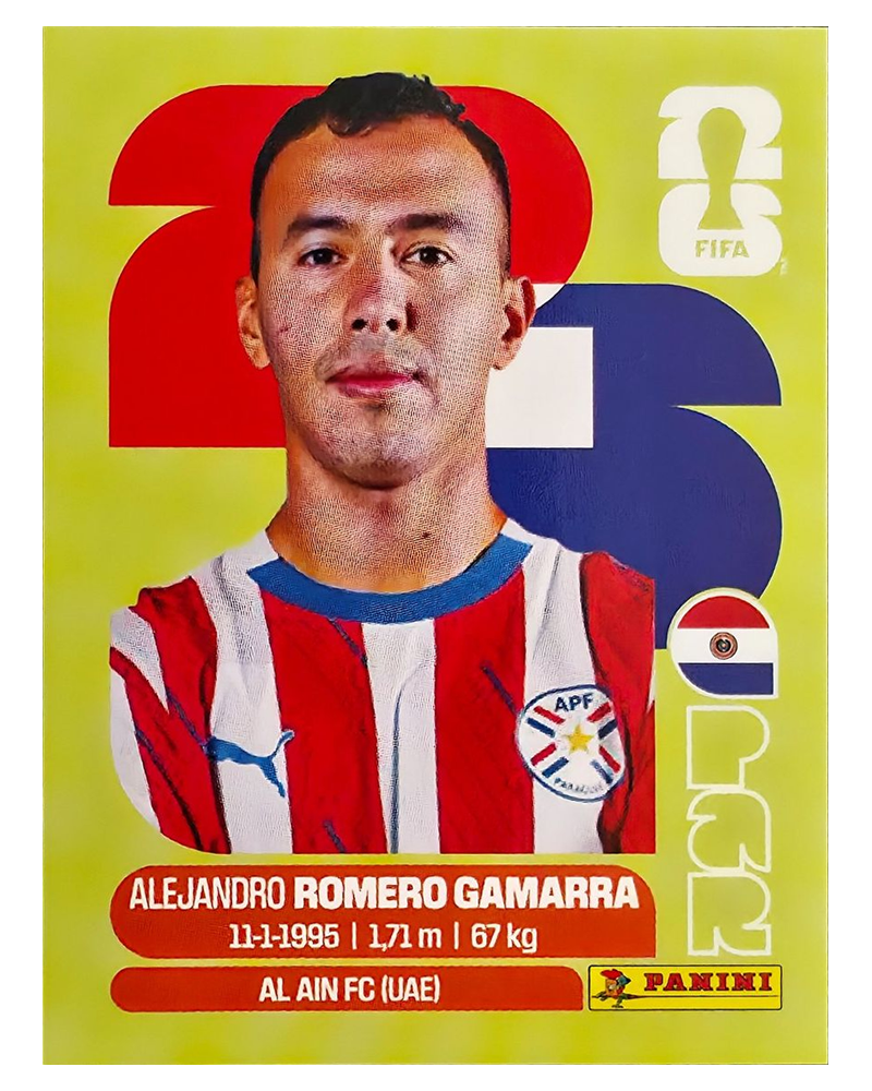 Panini FIFA WM 2026 United - PAR 16 - Alejandro Romero Gamarra
