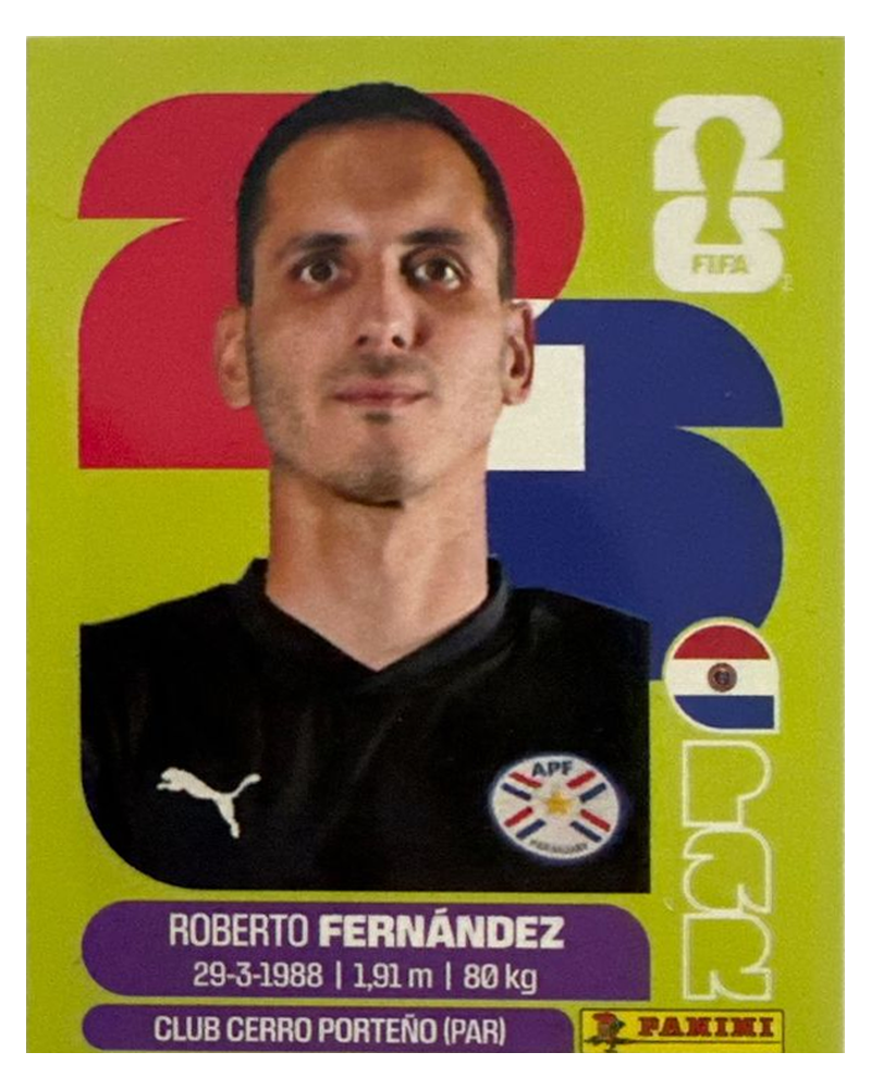 Panini FIFA WM 2026 United - PAR 2 - Roberto Fernandez