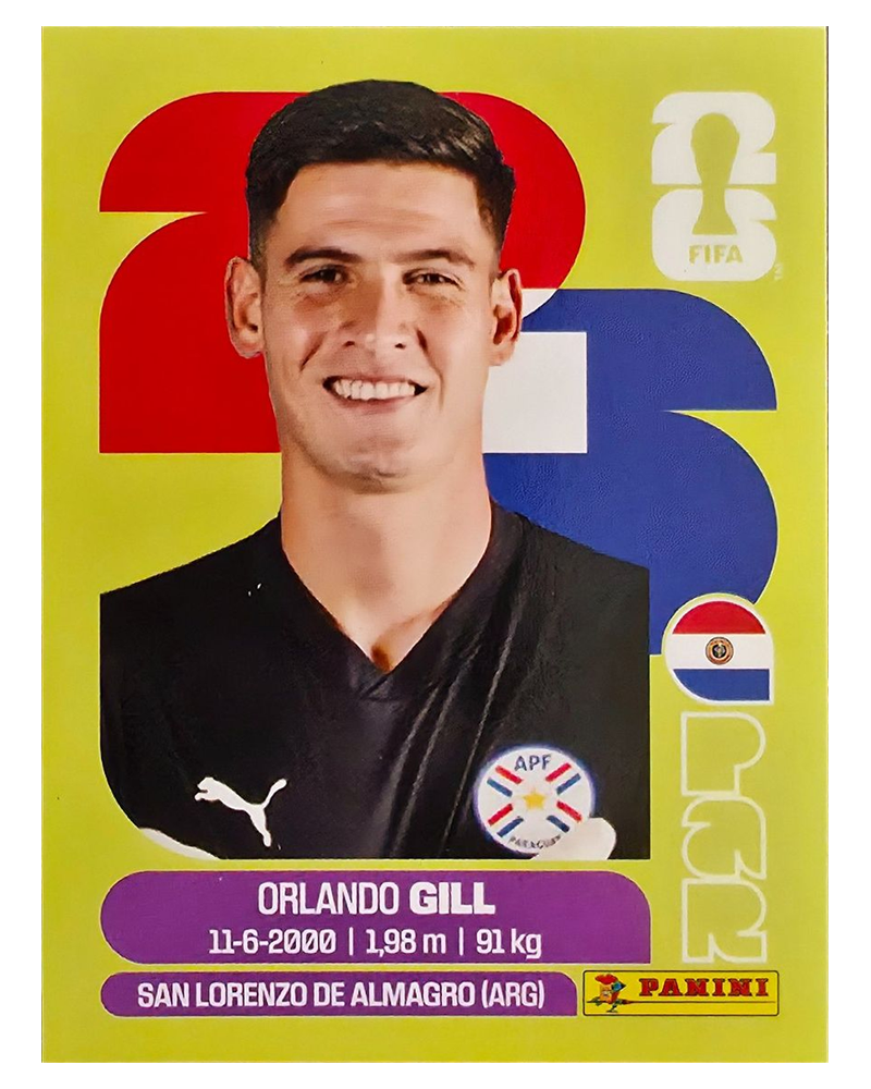 Panini FIFA WM 2026 United - PAR 3 - Orlando Gill