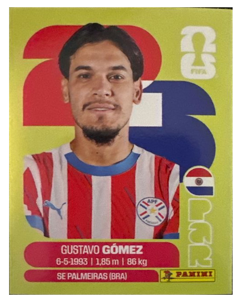 Panini FIFA WM 2026 United - PAR 4 - Gustavo Gomez
