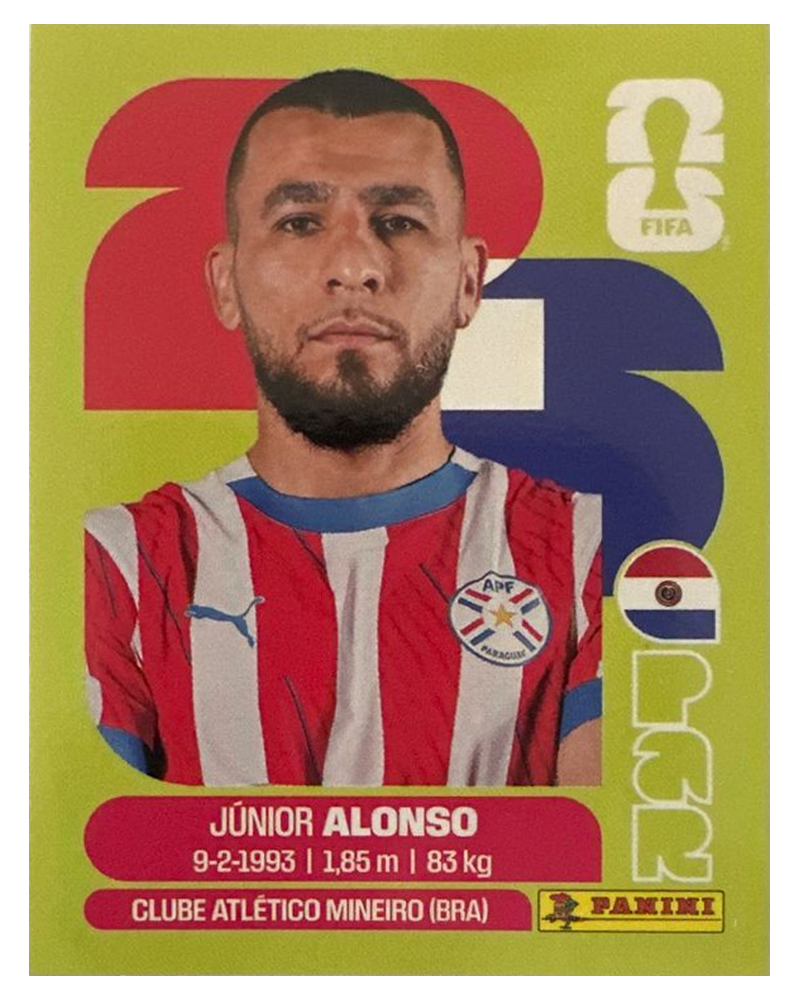 Panini FIFA WM 2026 United - PAR 8 - Junior Alonso