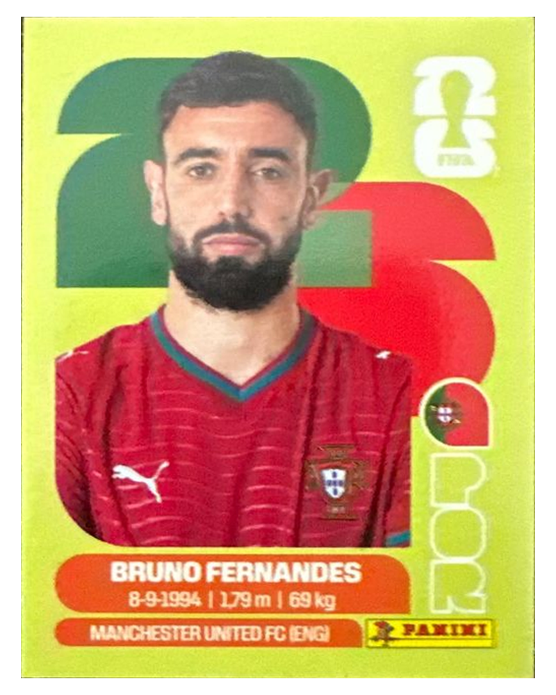 Panini FIFA WM 2026 United - POR 10 - Bruno Fernandes