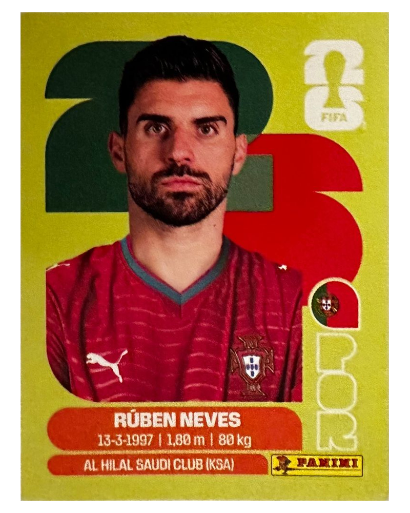 Panini FIFA WM 2026 United - POR 11 - Ruben Neves