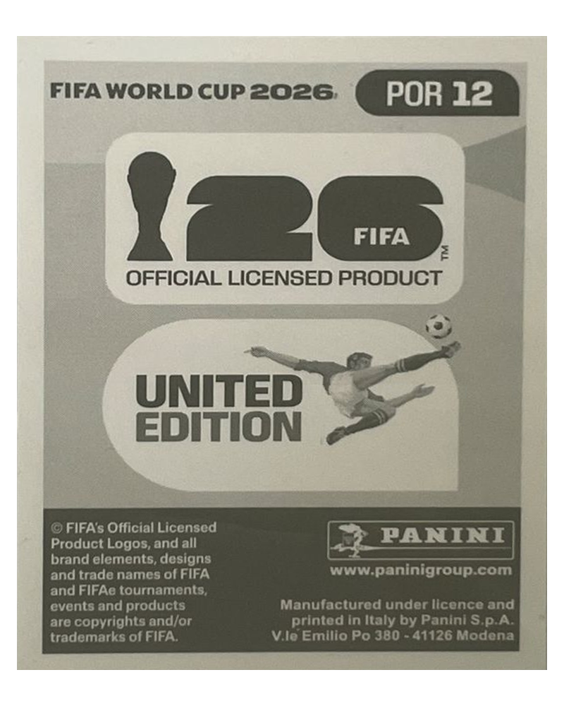 Panini FIFA WM 2026 United - POR 12 - Vitinha