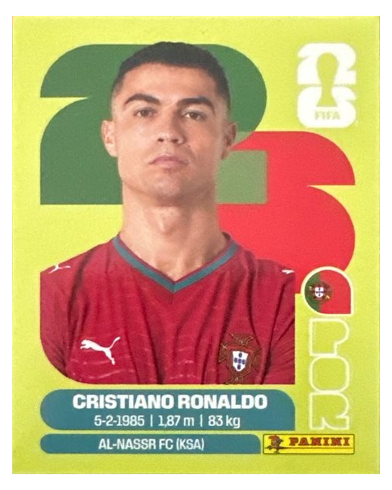 Panini FIFA WM 2026 United - POR 15 - Cristiano Ronaldo
