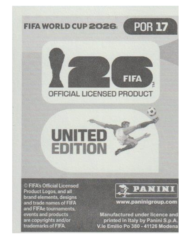 Panini FIFA WM 2026 United - POR 17 - João Felix