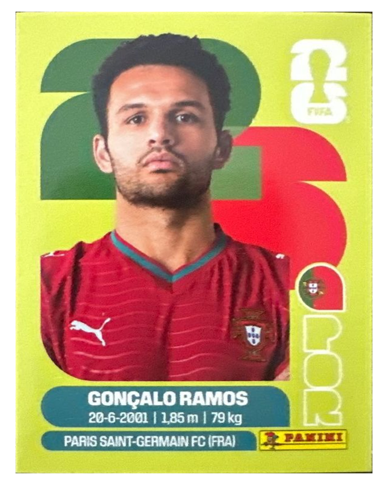 Panini FIFA WM 2026 United - POR 18 - Gonçalo Ramos