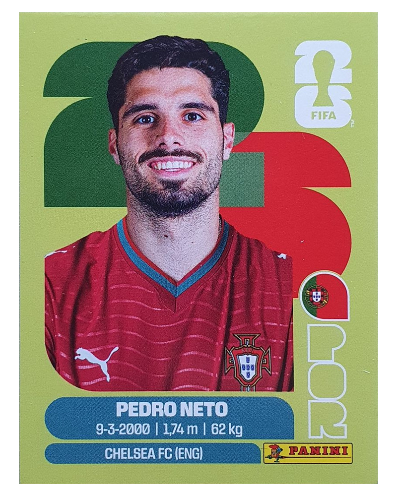 Panini FIFA WM 2026 United - POR 19 - Pedro Neto