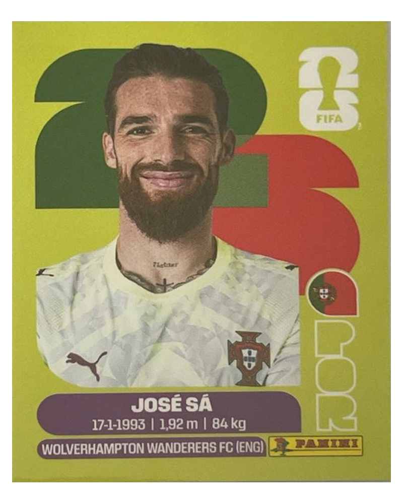 Panini FIFA WM 2026 United - POR 3 - Jose Sa