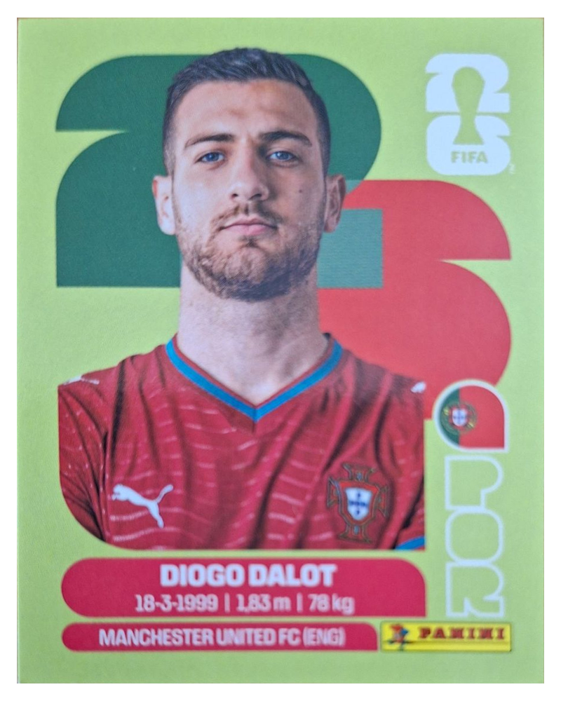 Panini FIFA WM 2026 United - POR 6 - Diogo Dalot