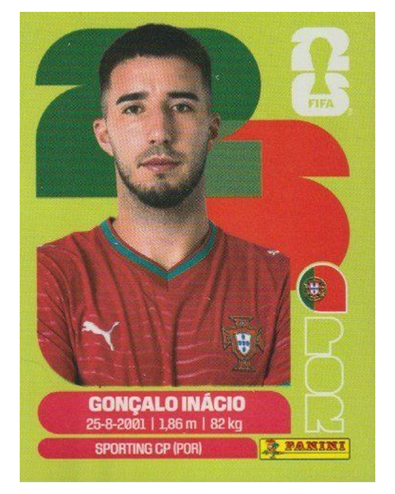 Panini FIFA WM 2026 United - POR 8 - Gonçalo Inácio