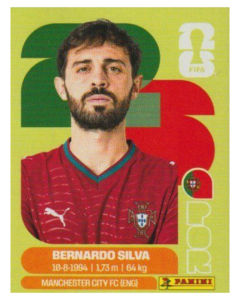 Panini FIFA WM 2026 United - POR 9 - Bernardo Silva