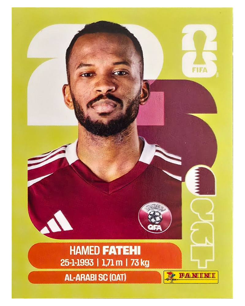 Panini FIFA WM 2026 United - QAT 12 - Ahmed Fatehi