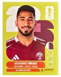 Panini FIFA WM 2026 United - QAT 14 - Mohammed Waad