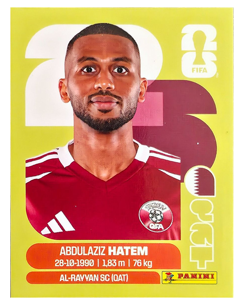 Panini FIFA WM 2026 United - QAT 15 - Abdulaziz Hatem