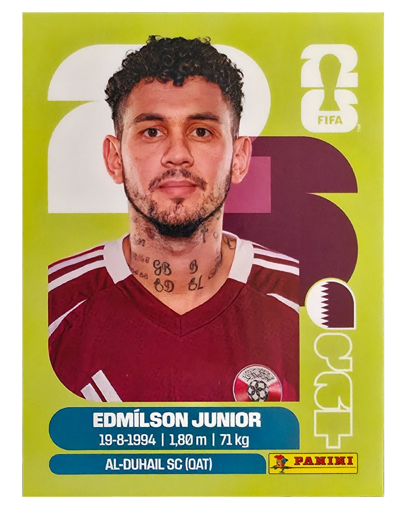 Panini FIFA WM 2026 United - QAT 17 - Edmilson Junior