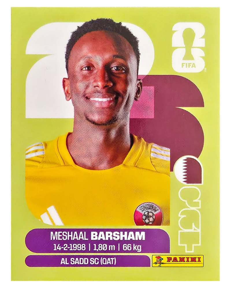 Panini FIFA WM 2026 United - QAT 2 - Meshaal Barsham