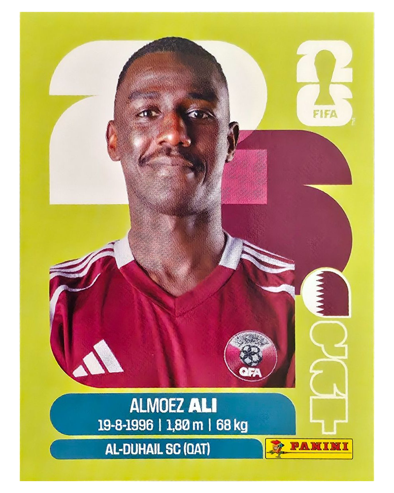 Panini FIFA WM 2026 United - QAT 20 - Almoez Ali