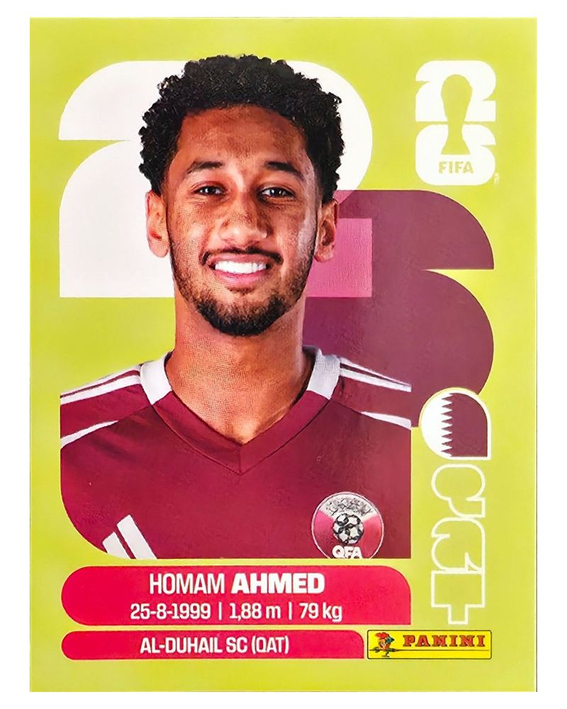 Panini FIFA WM 2026 United - QAT 5 - Homam Ahmed