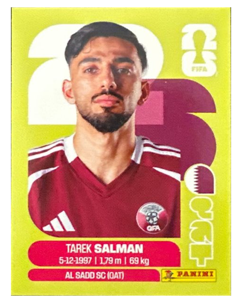 Panini FIFA WM 2026 United - QAT 8 - Tarek Salman