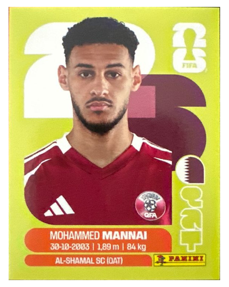 Panini FIFA WM 2026 United - QAT 9 - Mohamed Al-Mannai