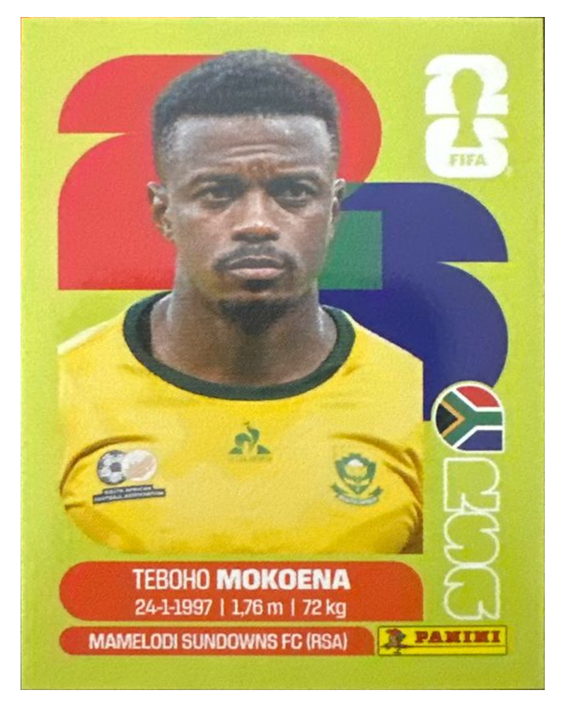 Panini FIFA WM 2026 United - RSA 11 - Teboho Mokoena