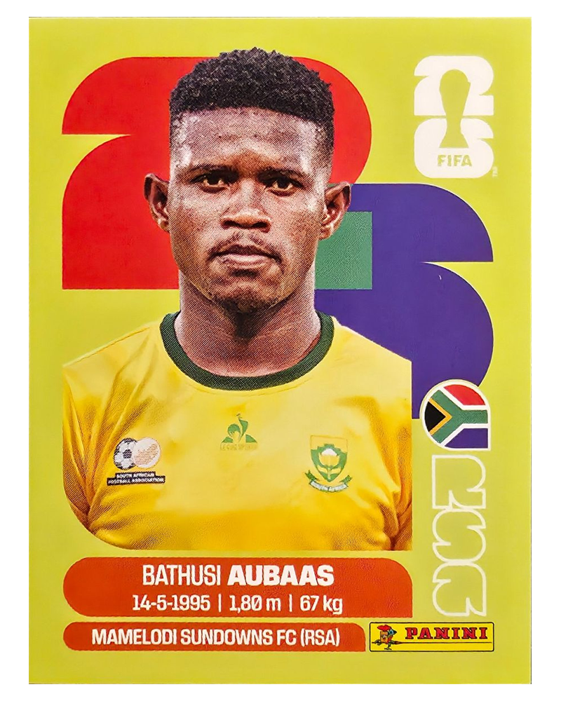 Panini FIFA WM 2026 United - RSA 14 - Bathasi Aubaas