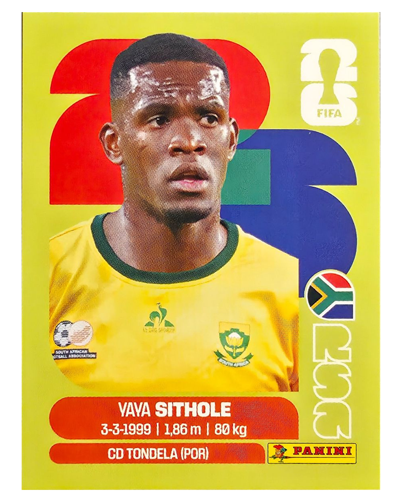 Panini FIFA WM 2026 United - RSA 15 - Yaya Sithole