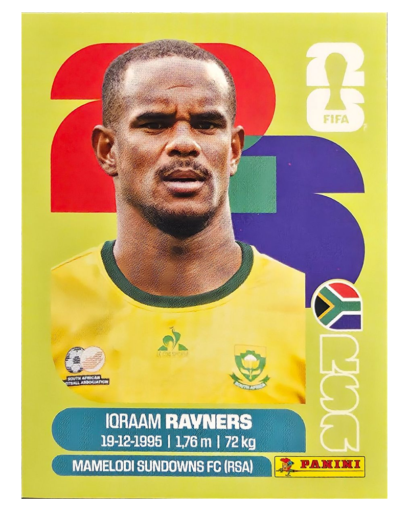 Panini FIFA WM 2026 United - RSA 18 - Iqraam Rayners