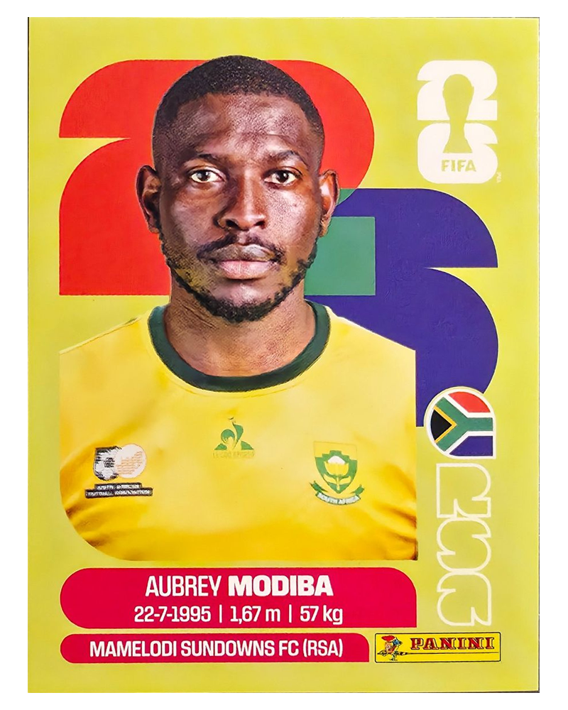 Panini FIFA WM 2026 United - RSA 4 - Aubrey Modiba