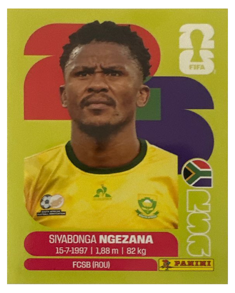 Panini FIFA WM 2026 United - RSA 8 - Siyabonga Ngezana