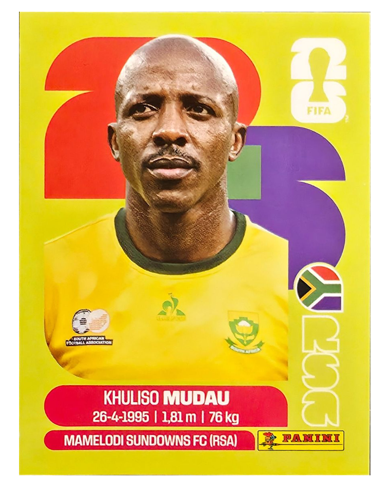 Panini FIFA WM 2026 United - RSA 9 - Khuliso Mudau