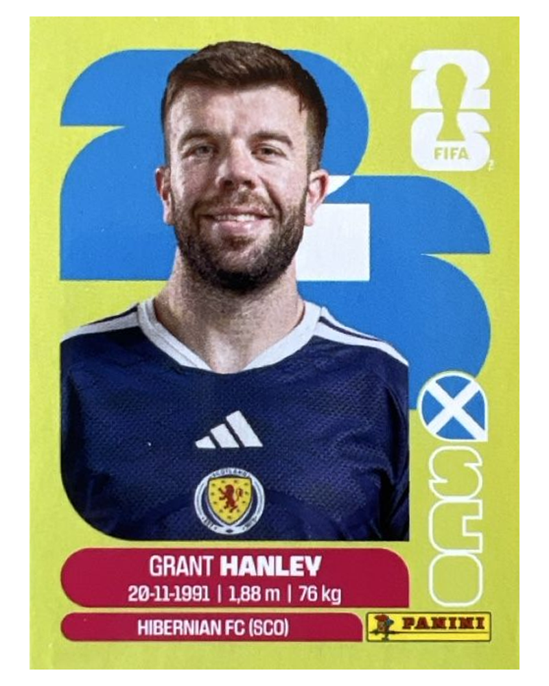 Panini FIFA WM 2026 United - SCO 10 - Grant Hanley