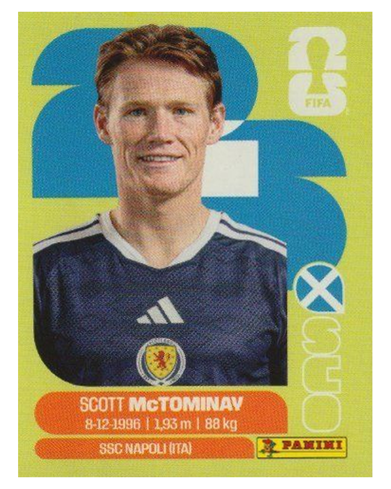 Panini FIFA WM 2026 United - SCO 11 - Scott McTominay