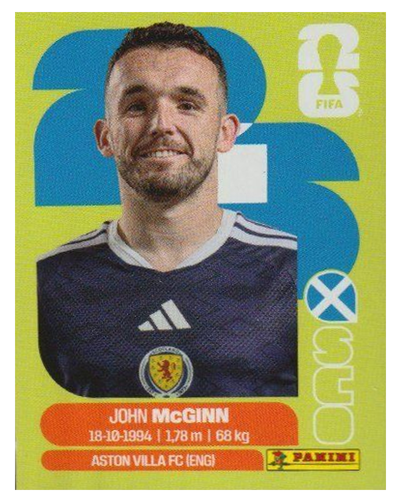 Panini FIFA WM 2026 United - SCO 17 - John McGinn