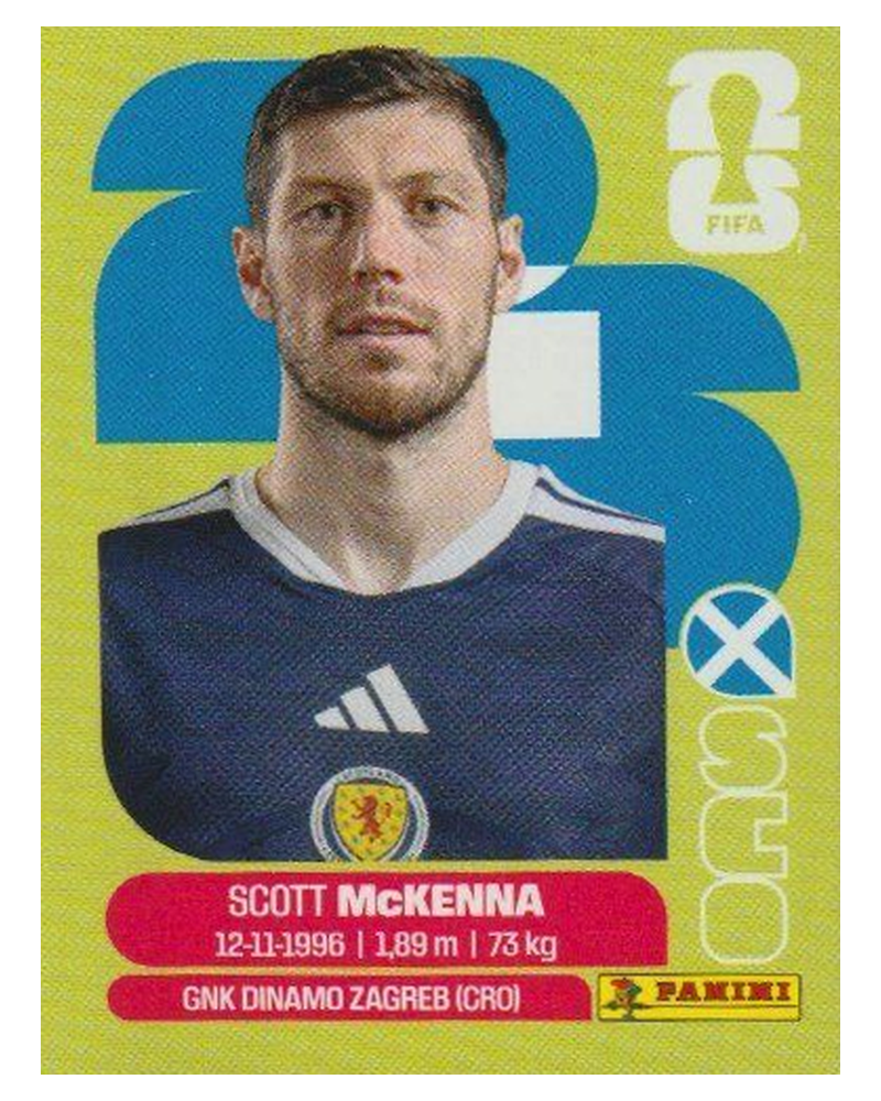 Panini FIFA WM 2026 United - SCO 7 - Scott McKenna
