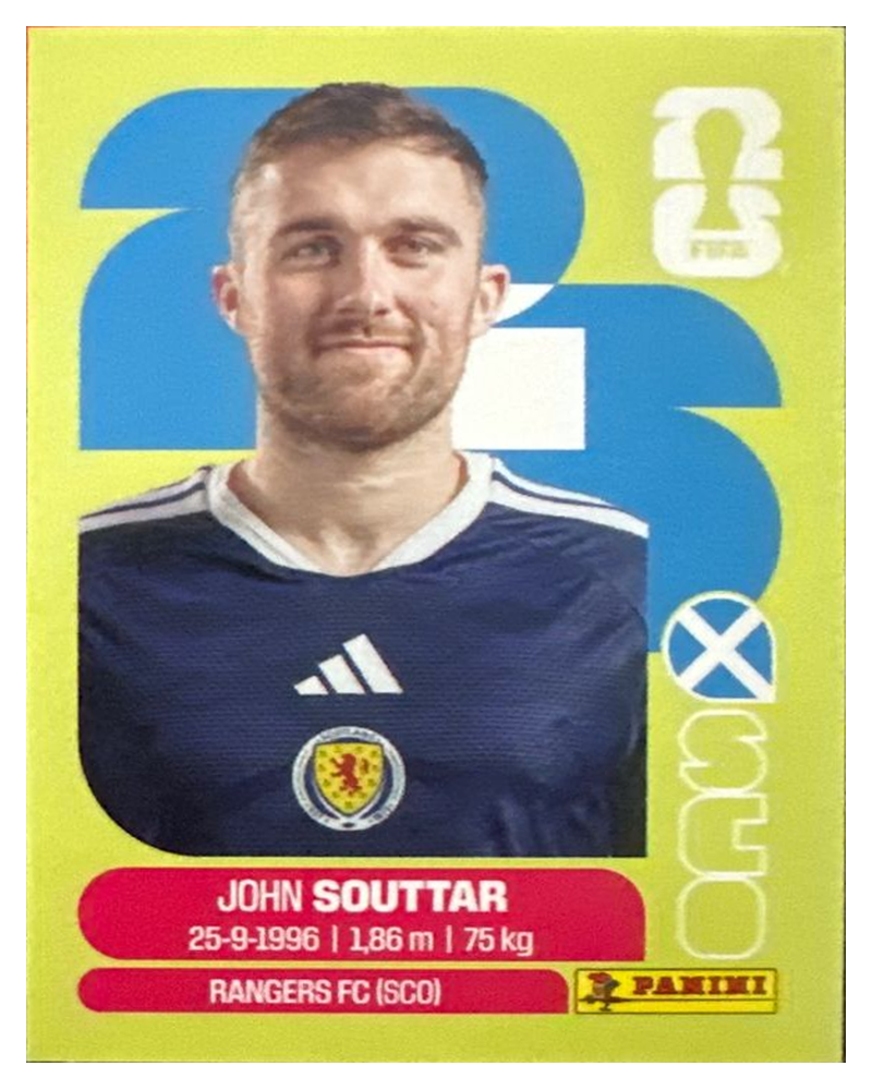 Panini FIFA WM 2026 United - SCO 8 - John Souttar